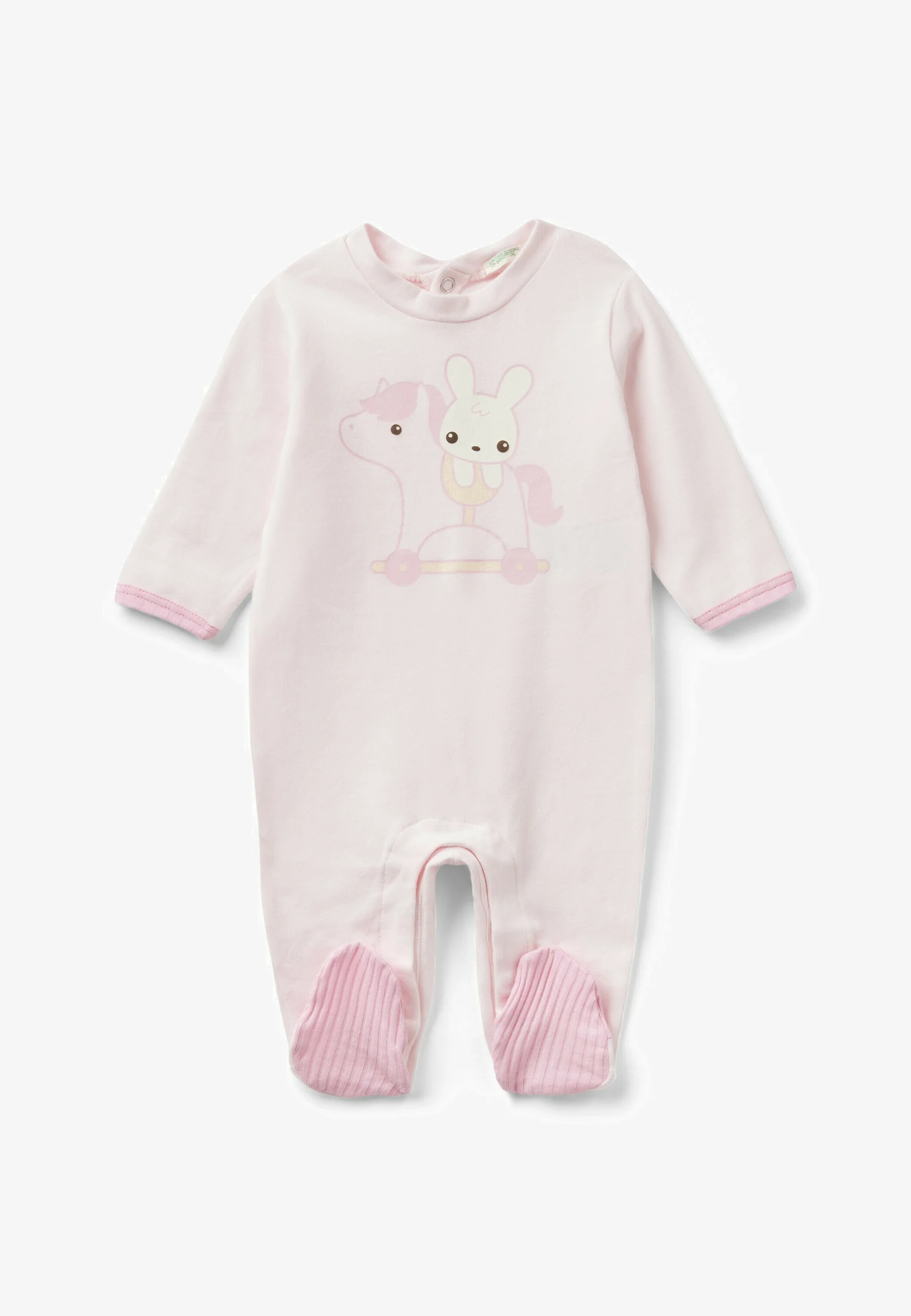 United Colors of Benetton LARGO CON ESTAMPADO - Mono corto