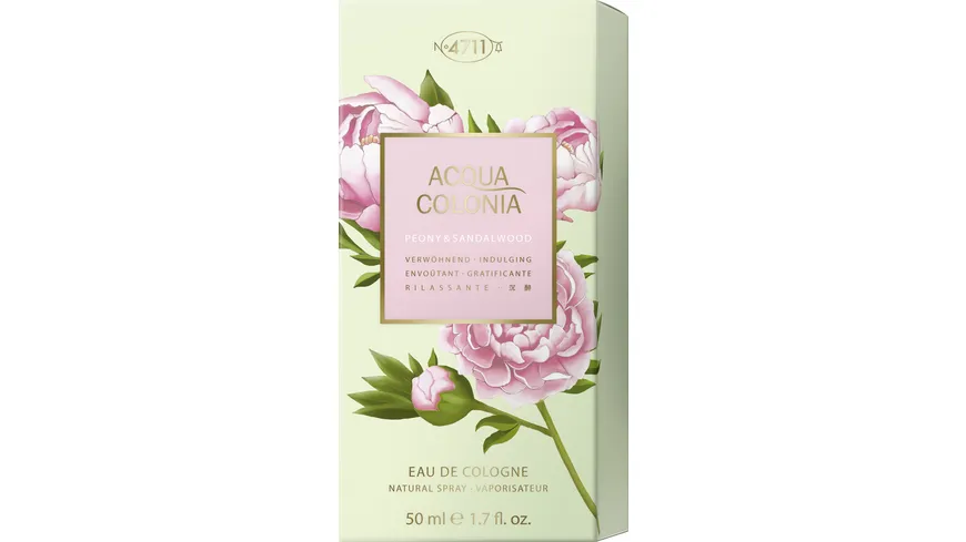4711 ACQUA COLONIA PEONY Eau de Cologne