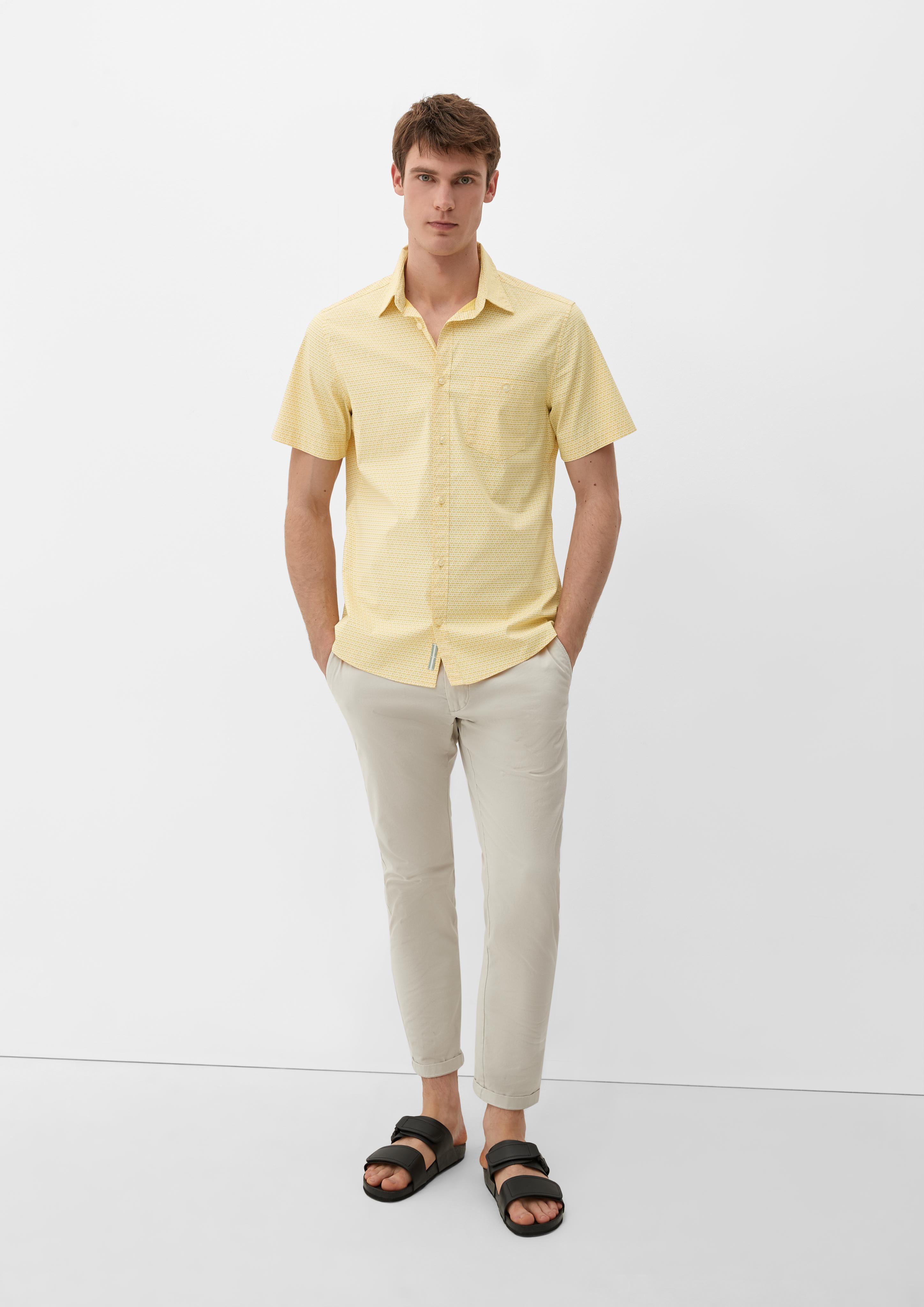 Slim Fit: Hemd mit Allover-Muster  2127473-13A5