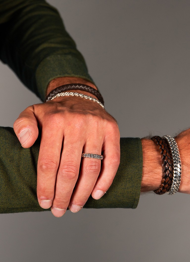 Buddha to Buddha  Nathalie XS ring van zilver