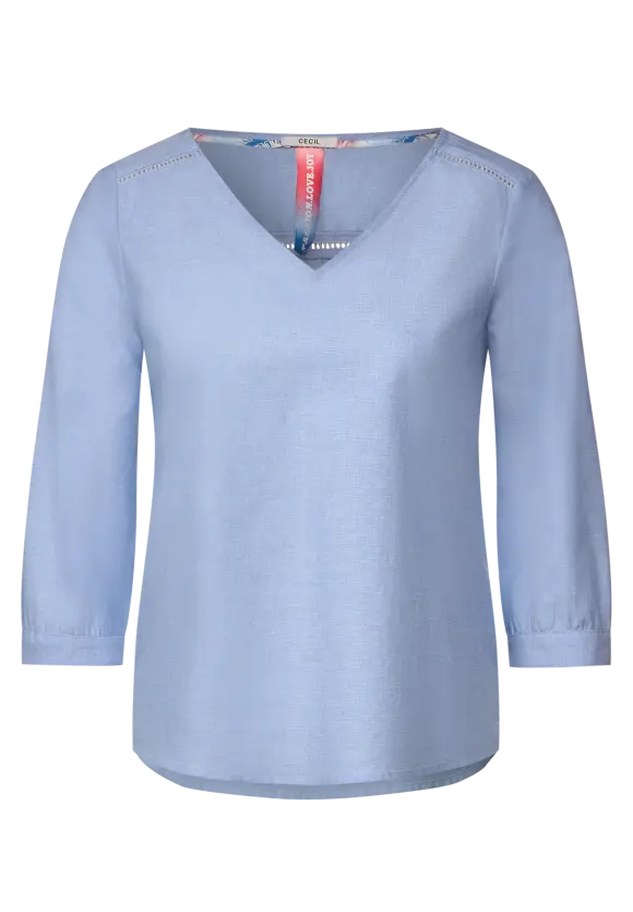 CECIL Chambrée V-Neck Bluse