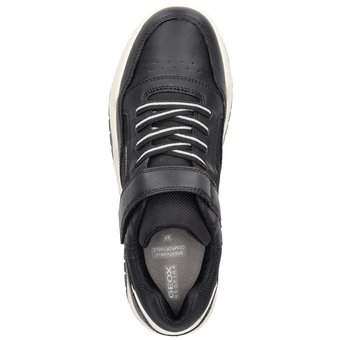 Geox J Perth Boy Sneaker in schwarz