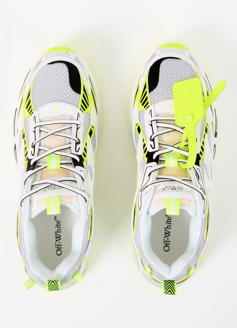 Sneakersy Off-White Ow Be Right Back z detalami z siateczki