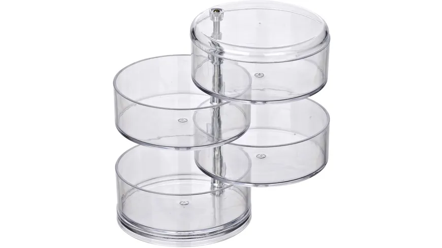 WENKO Kosmetik Tower transparent