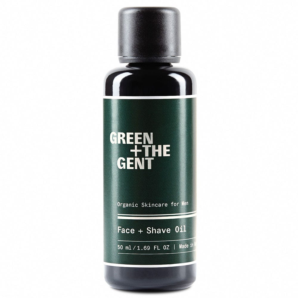 Green + The Gent Face & Shave Oil 50 ml