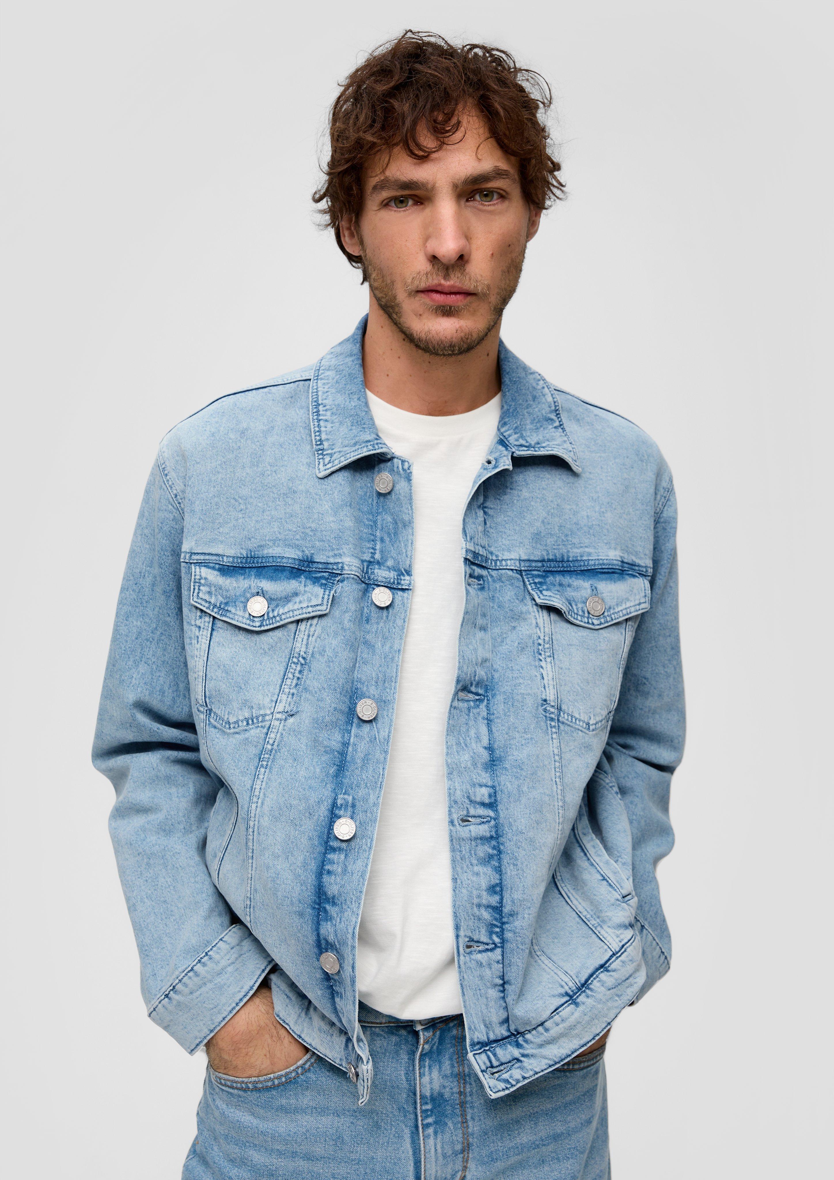 Jeansjacke mit Waschung  2144375-52Z4