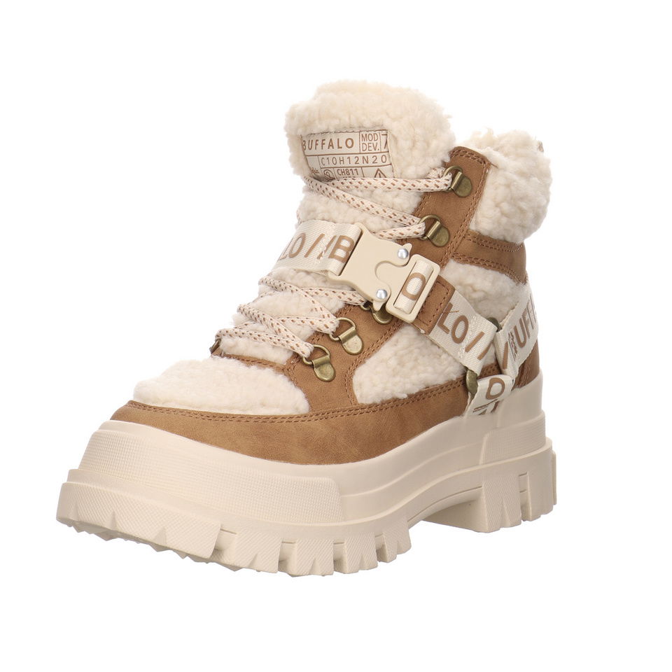 Buffalo Aspha Com Mid Warm Combat Boots
