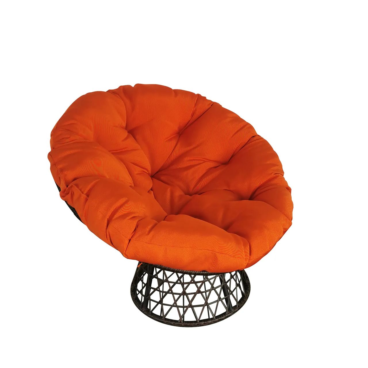 Happy Home Happy Home Moon Chair Rattansessel Sitzsessel orange/rot