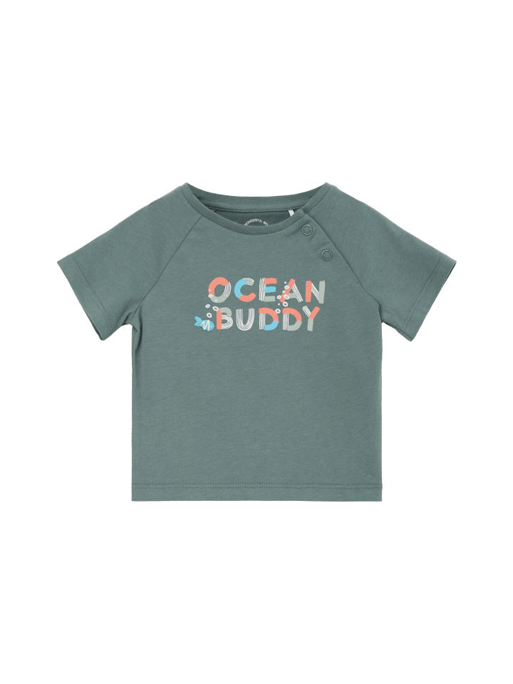 s.Oliver T-Shirt kurzarm in Petrol günstig kaufen