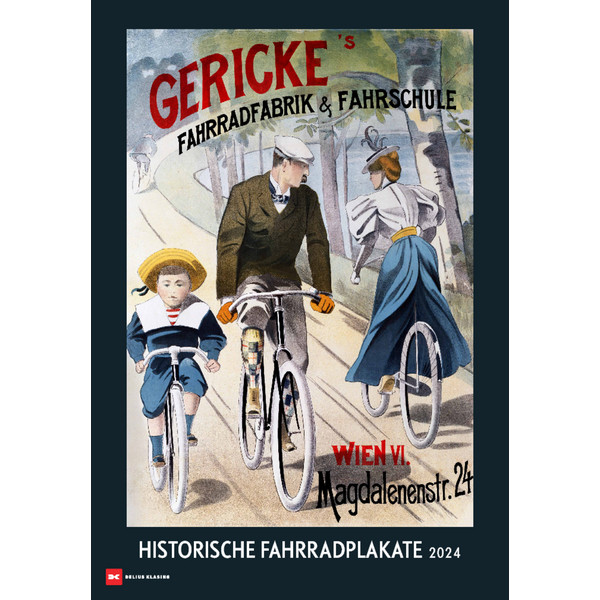 HISTORISCHE FAHRRADPLAKATE 2024 - Kalender