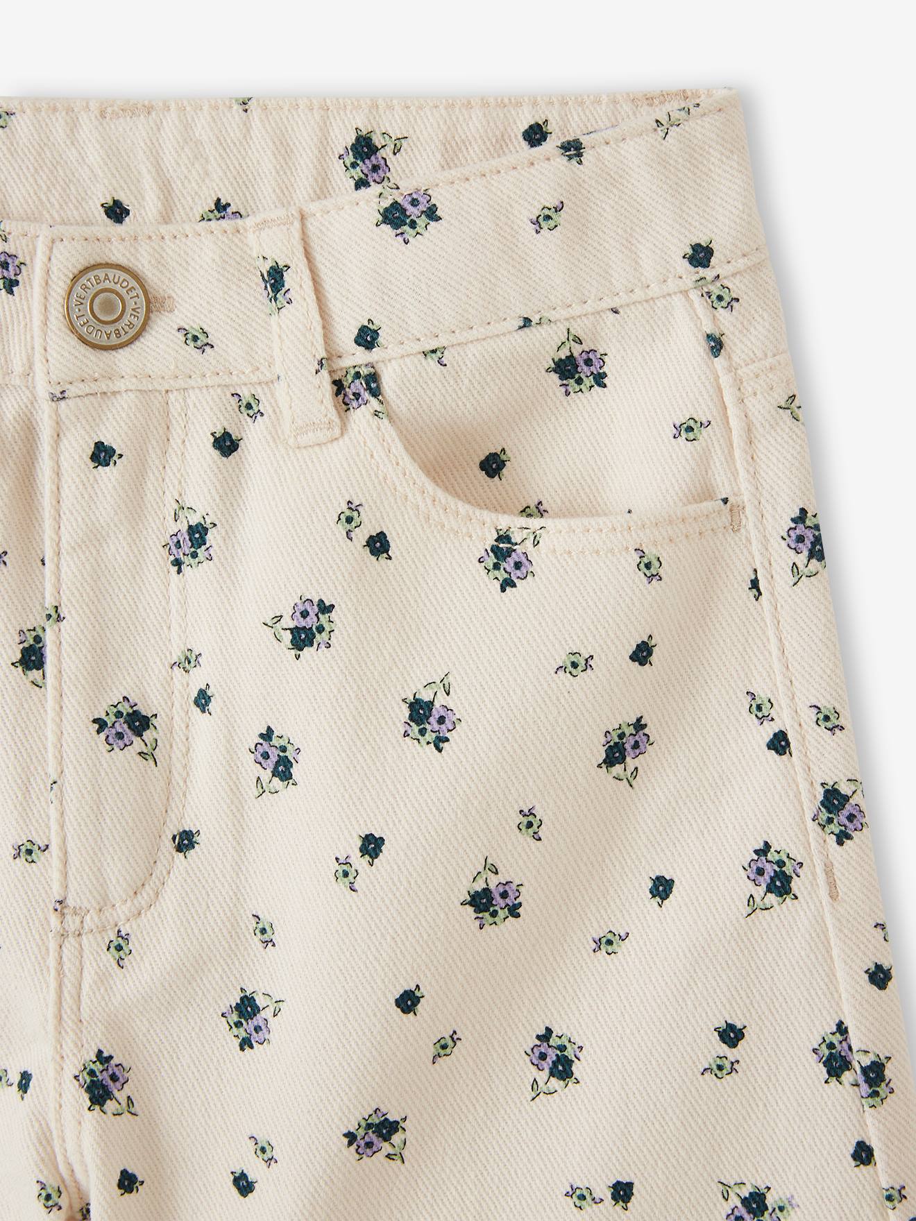 Vertbaudet Mädchen Shorts - wollweiß