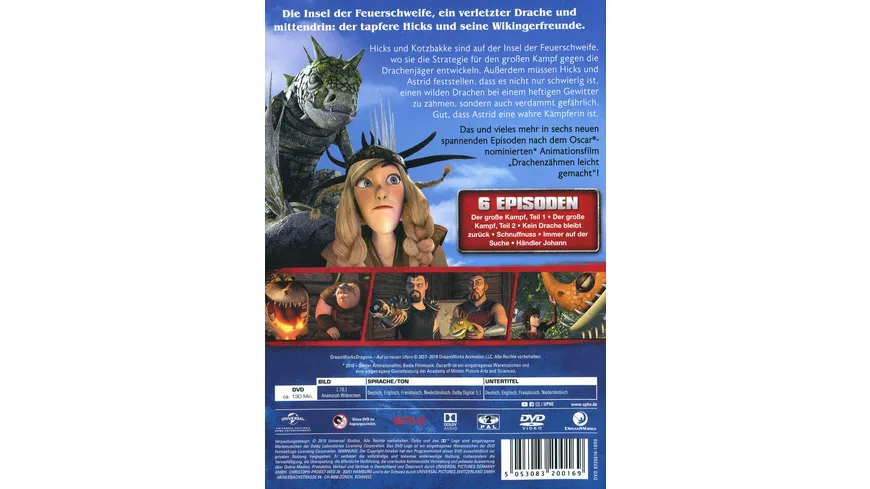 Dragons - Auf zu neuen Ufern - Staffel 5 - Vol. 2