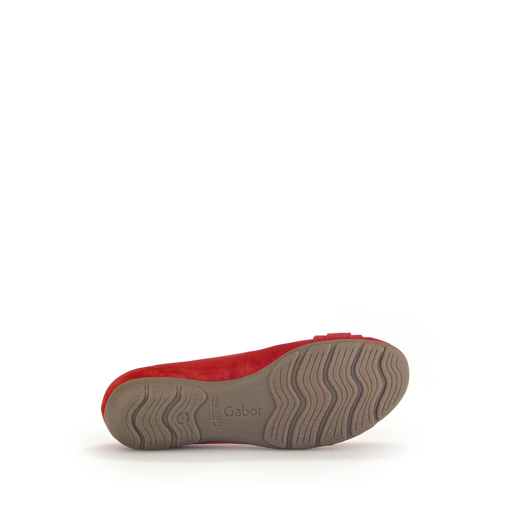 Gabor fashion Sportliche Ballerina rot