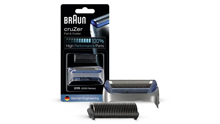 BRAUN 20S Ersatzscherteil Kombipack für Elektrorasierer