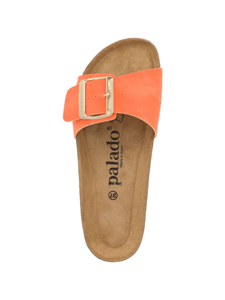 palado Pantoletten in orange matt günstig kaufen