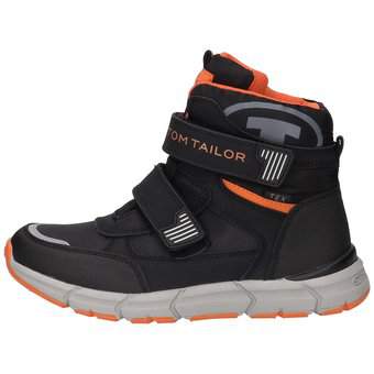 Tom Tailor Klett Boots in schwarz