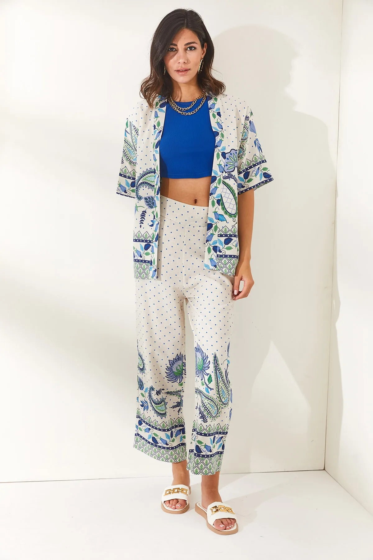 Olalook  Zweiteiler - Grau - Oversized