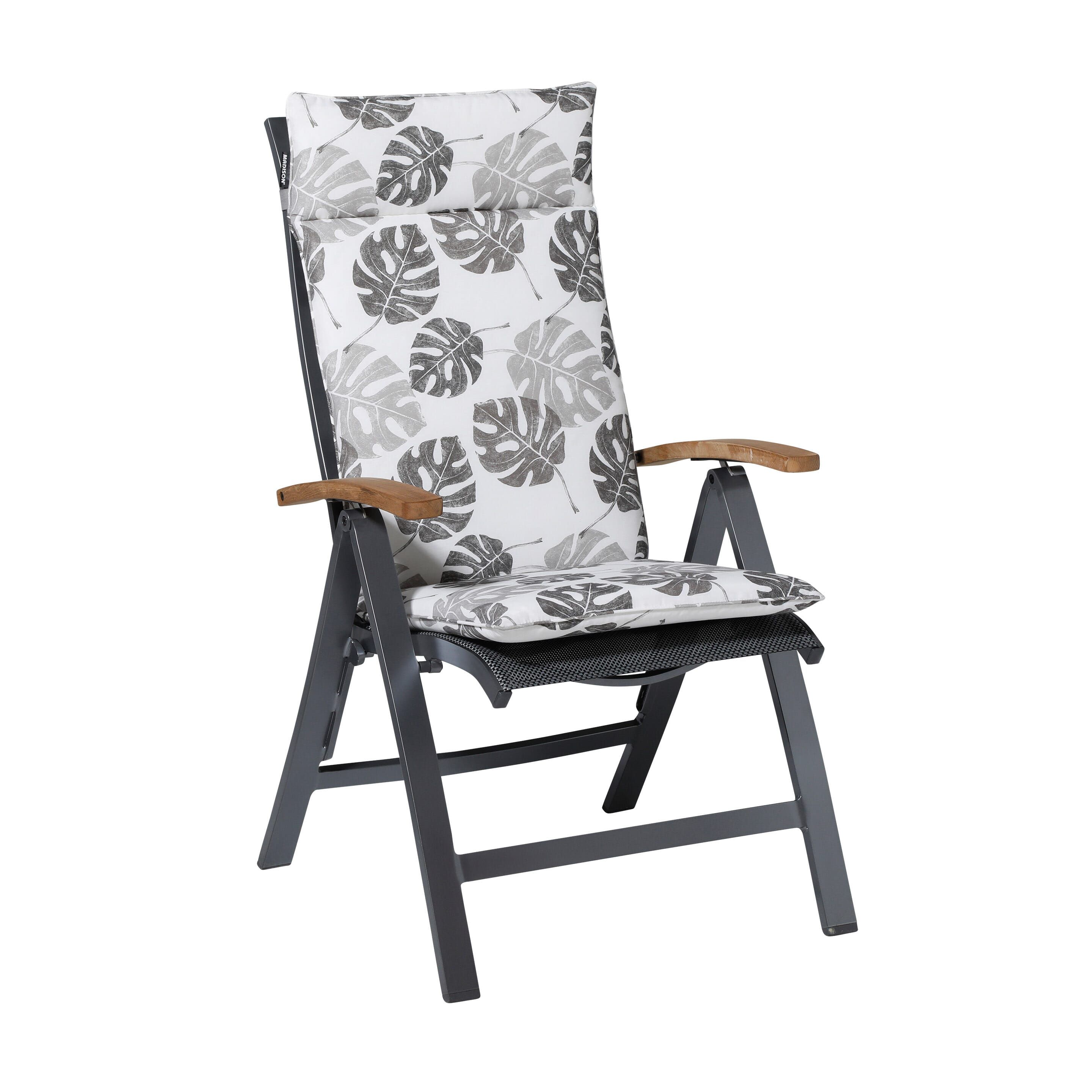 Madison Donna Grey 120x50 Kissen mit hoher Rückenlehne