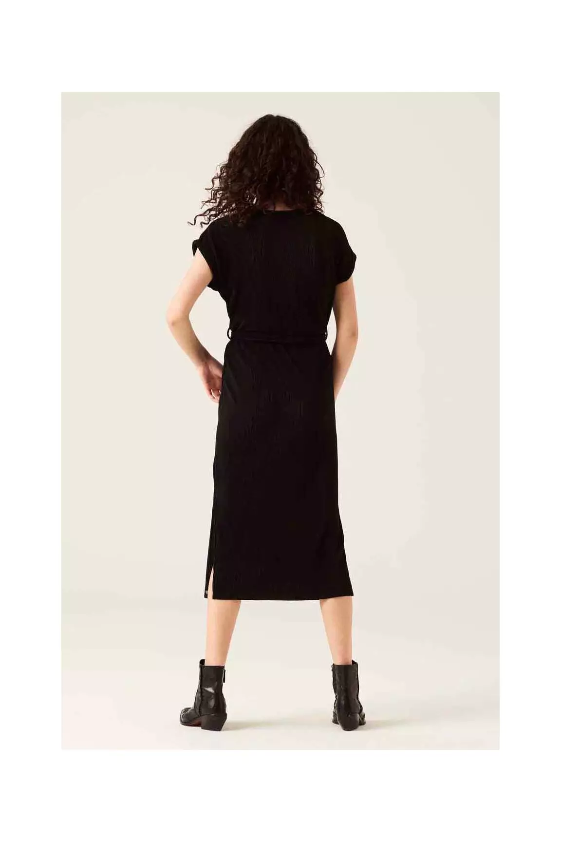 Garcia Robes Mi Longues Femme couleur noir