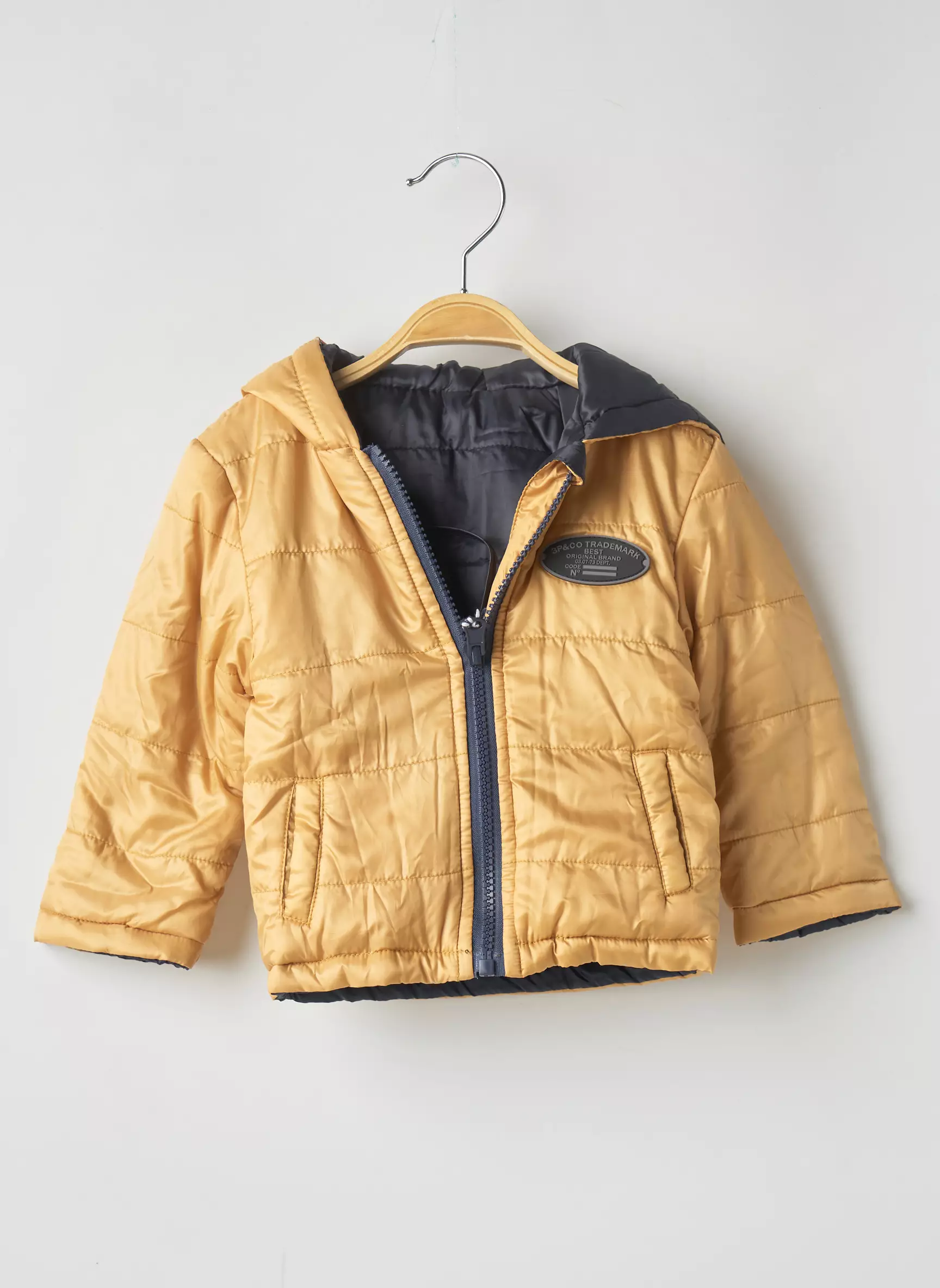 3 Pommes Blousons Garcon couleur jaune