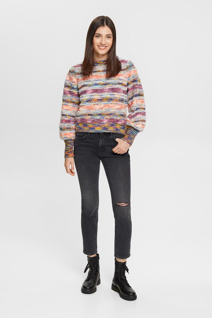 Stretch-Jeans im Destroyed-Look