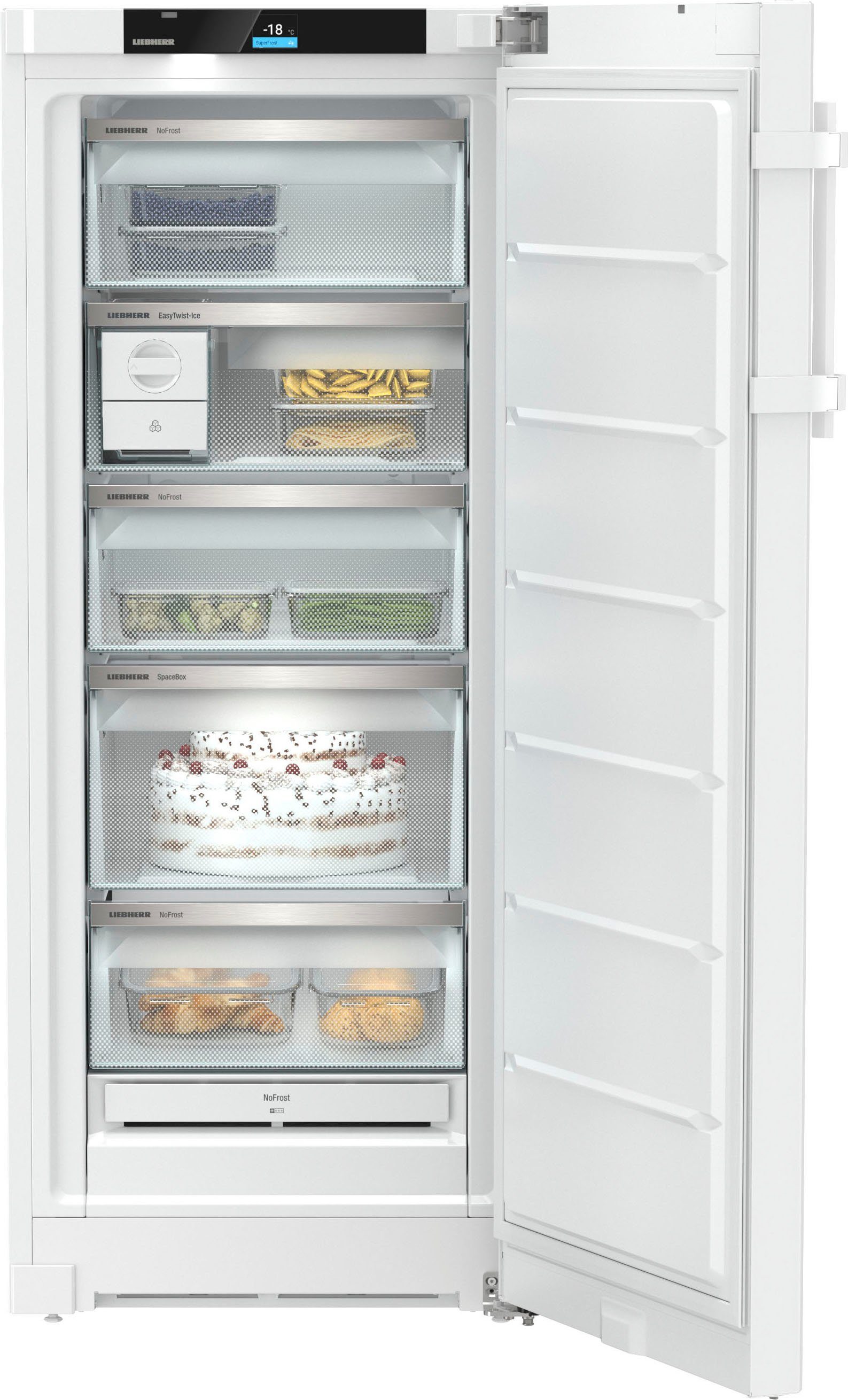 Liebherr Gefrierschrank FNb 4655, 145,5 cm hoch, 59,7 cm breit