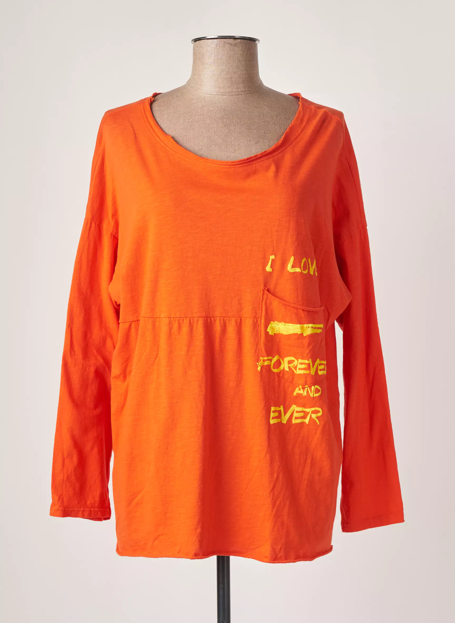 Wiya Tshirts Femme couleur orange
