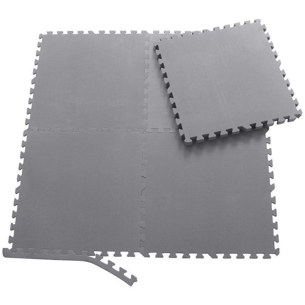 Sporttrend 24 Bodenmatte 18 x + 36 Endstücke (30x30cm) grau