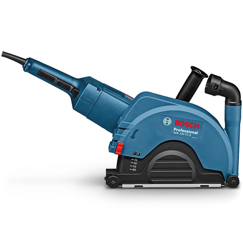 Tampa de extração de pó para esmerilhadeira angular BOSCH de 230 mm GDE230FCS