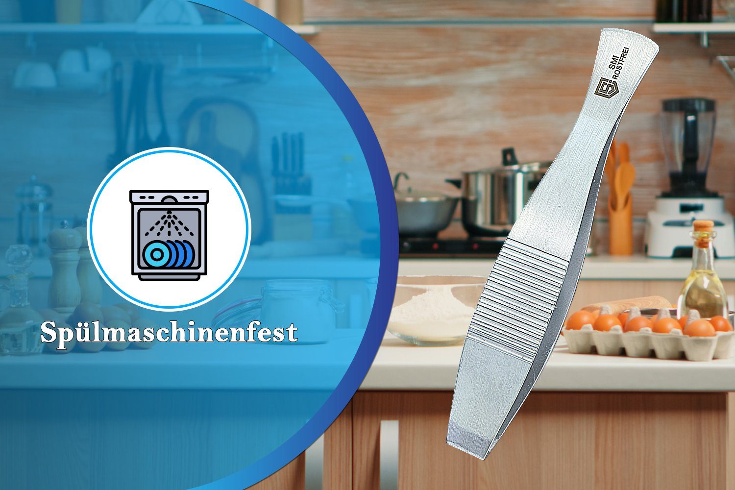 SMI Kochpinzette Grätenpinzette fischgrätenzange fischgrätenpinzette fischpinzette