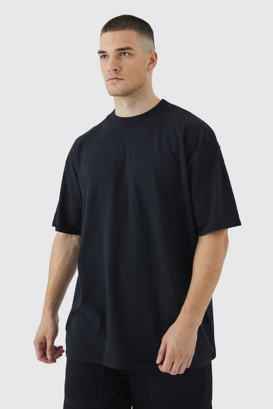 Tall Oversize T-Shirt mit Bandana B-Print