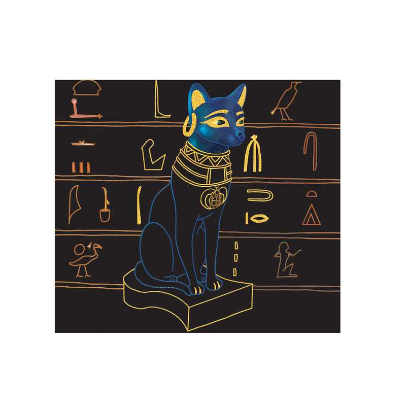 Ma pochette Egypte Cartes à gratter - Play Bac