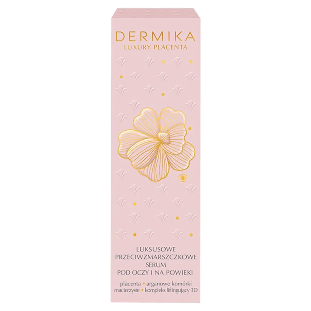 „Dermika Luxury Placenta“ paakių serumas nuo raukšlių dienai ir nakčiai