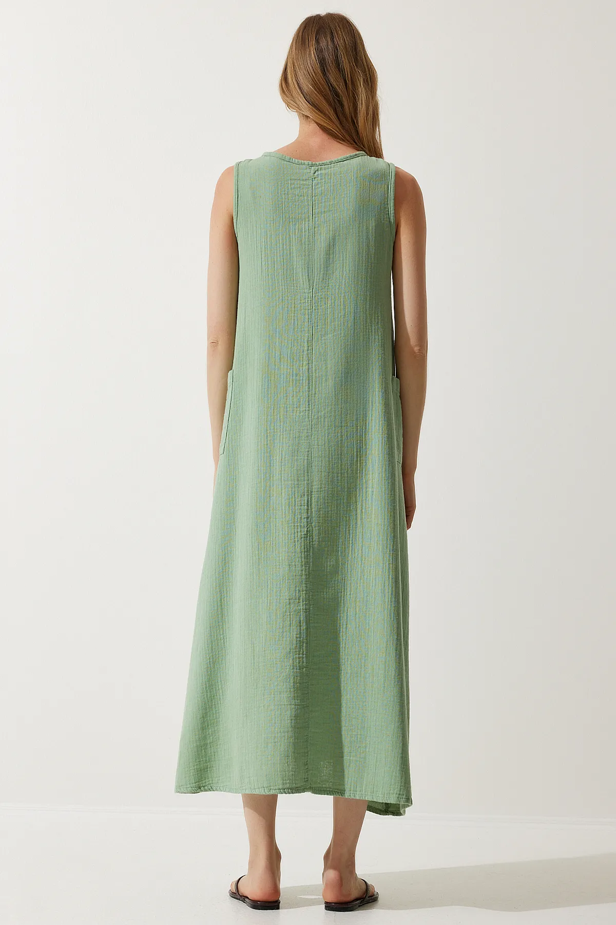 Happiness İstanbul  Kleid - Grün - A-Linie