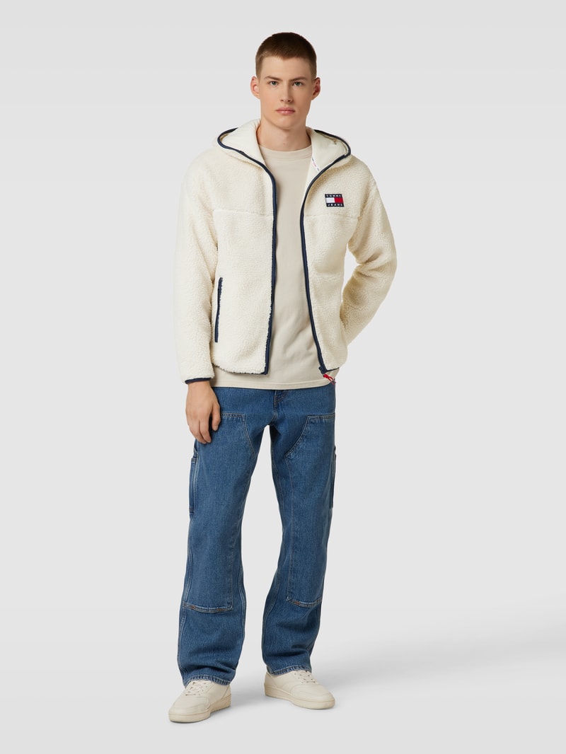 Jacke aus Teddyfell Modell 'SHERPA' in sand