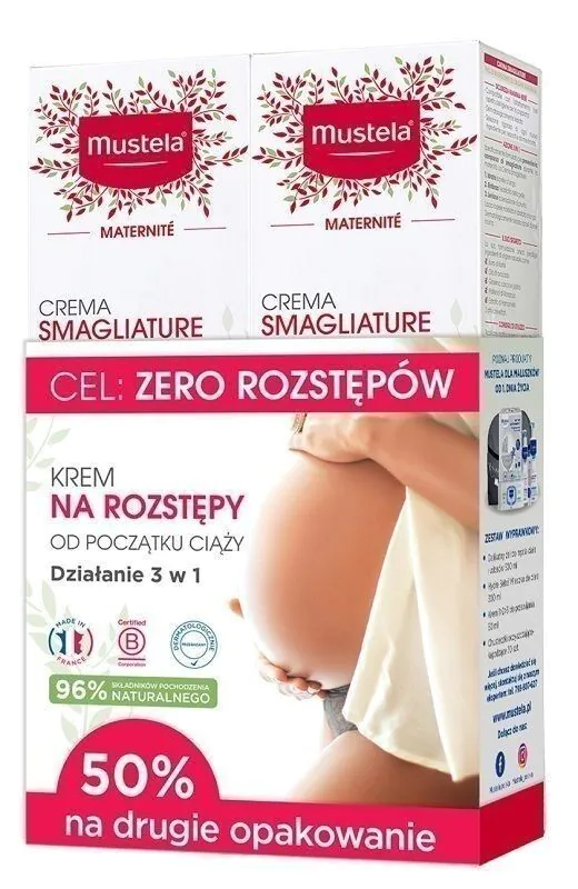 „Mustela Maternite“ kremas nuo strijų