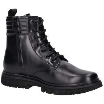 Calvin Klein Eva Mid Laceup Boot Lth in schwarz