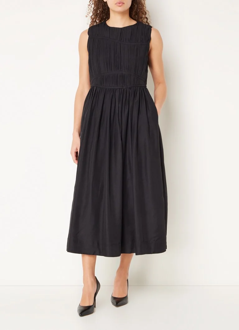 Vestido midi texturizado Phase Eight Nala