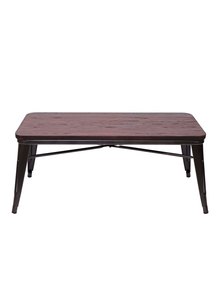 MCW Wohnzimmer-Set H10 im Industriedesign, Braun günstig kaufen onesize