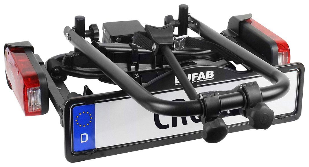 EUFAB Kupplungsfahrradträger CROW, für max. 2 Räder