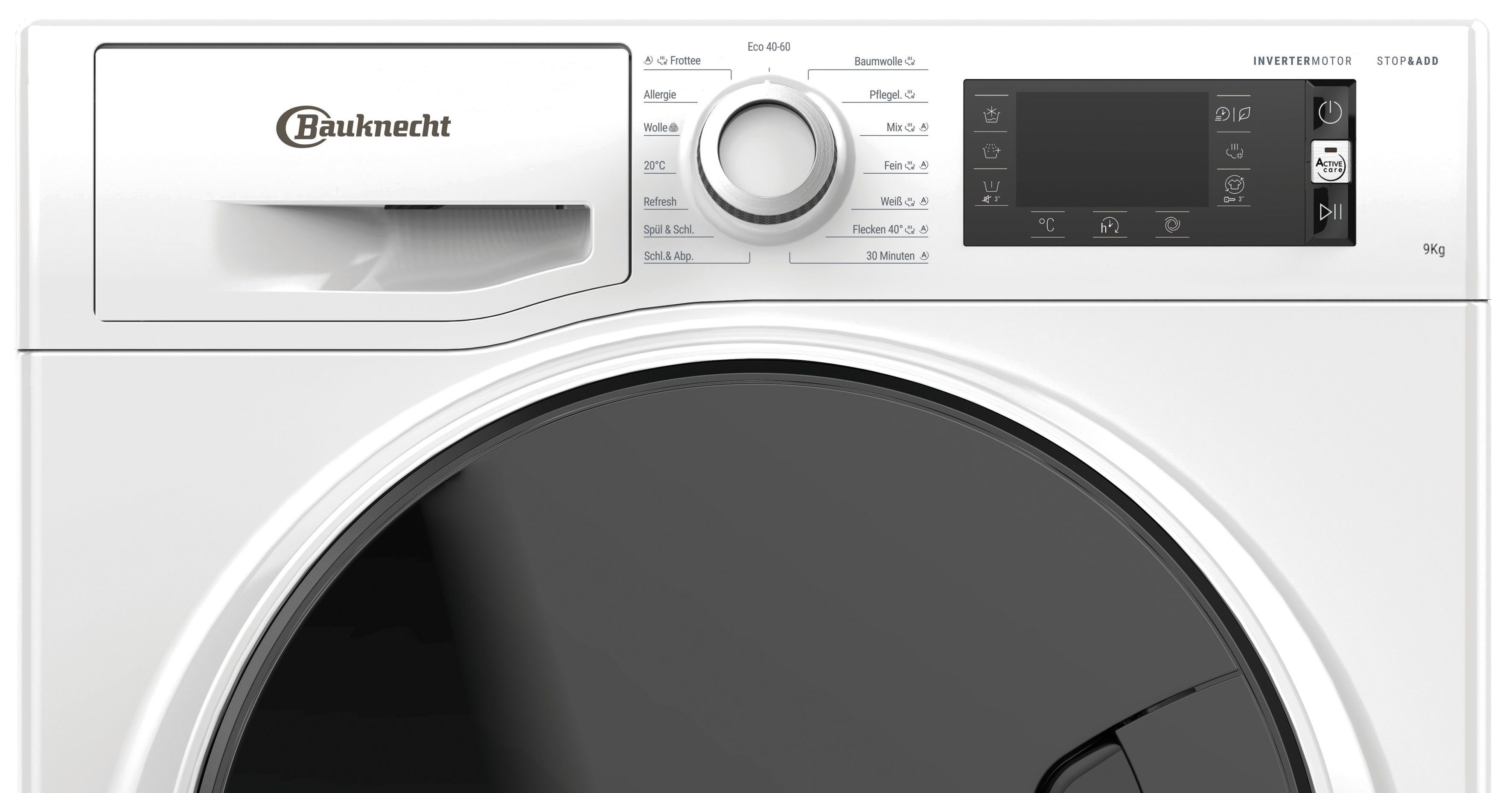 BAUKNECHT Waschmaschine WM Elite 923 PS, 9 kg, 1400 U/min