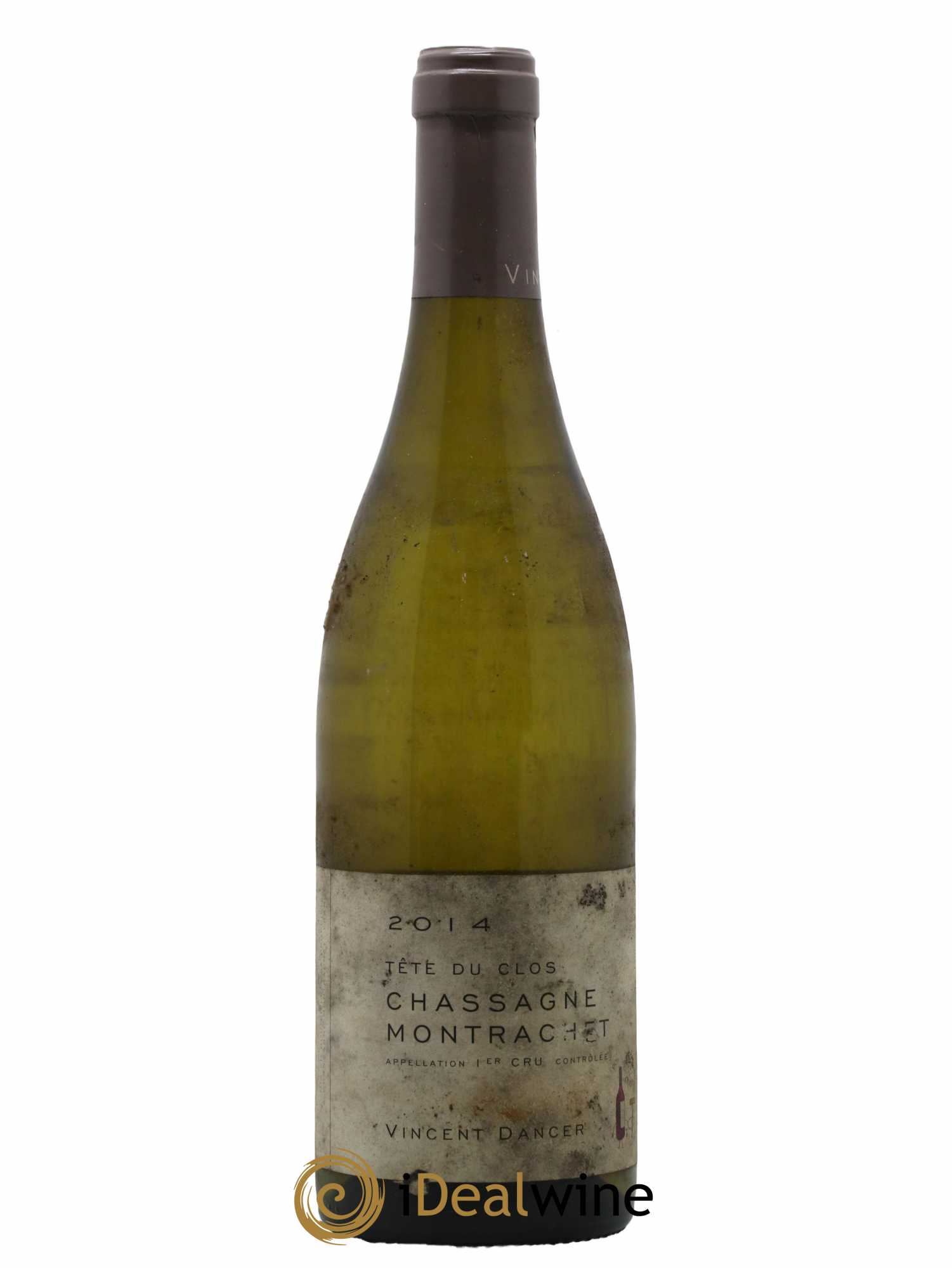Chassagne-Montrachet 1er Cru Morgeot Tête du Clos Vincent Dancer  2014 - Lot de 1 Bouteille