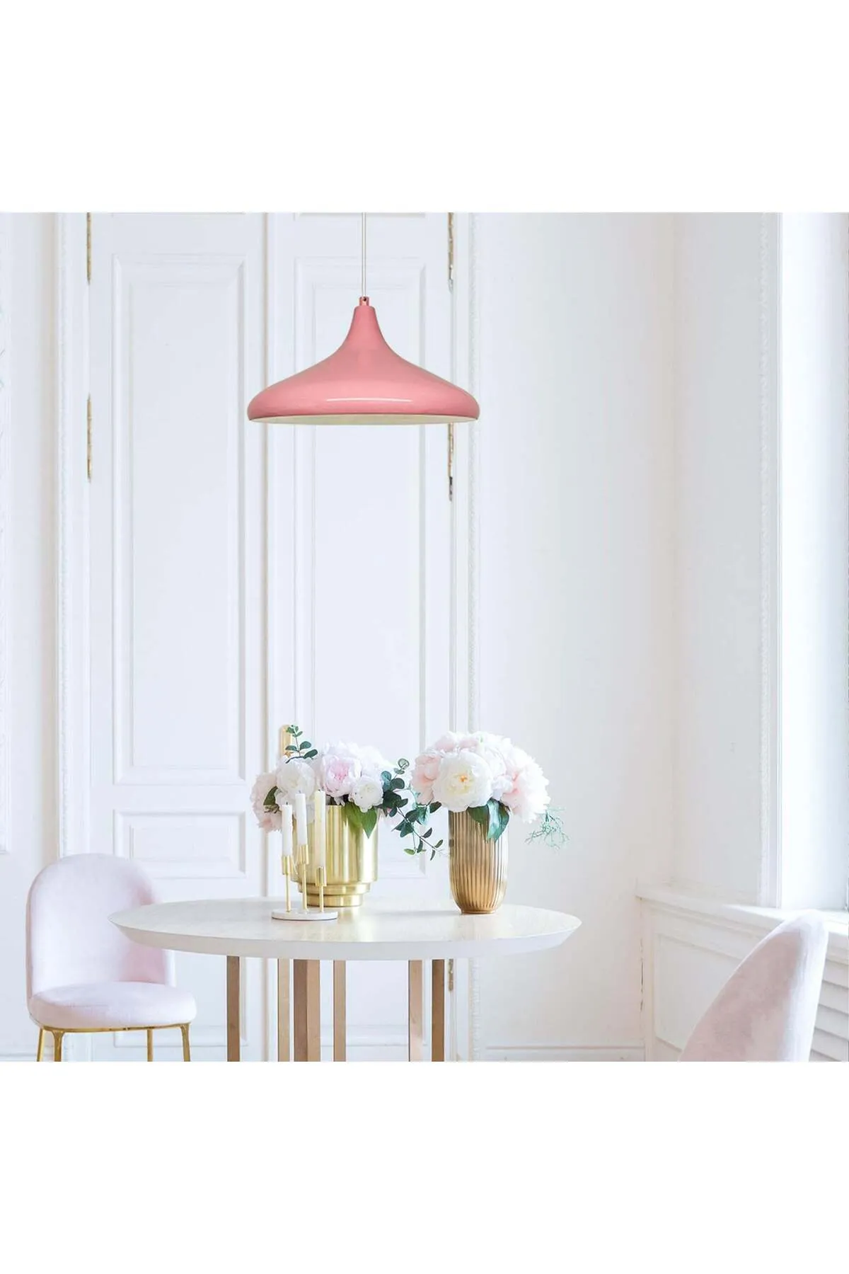 Bamyum  Champion 35cm E27 Rosa Pendelleuchte