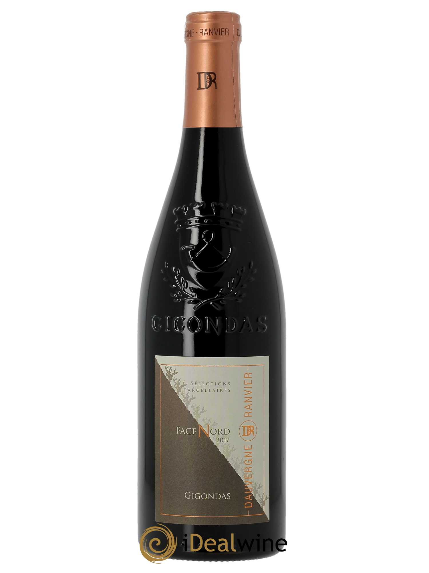 Gigondas Face Nord Dauvergne Ranvier  2017 - Lot de 1 Bouteille