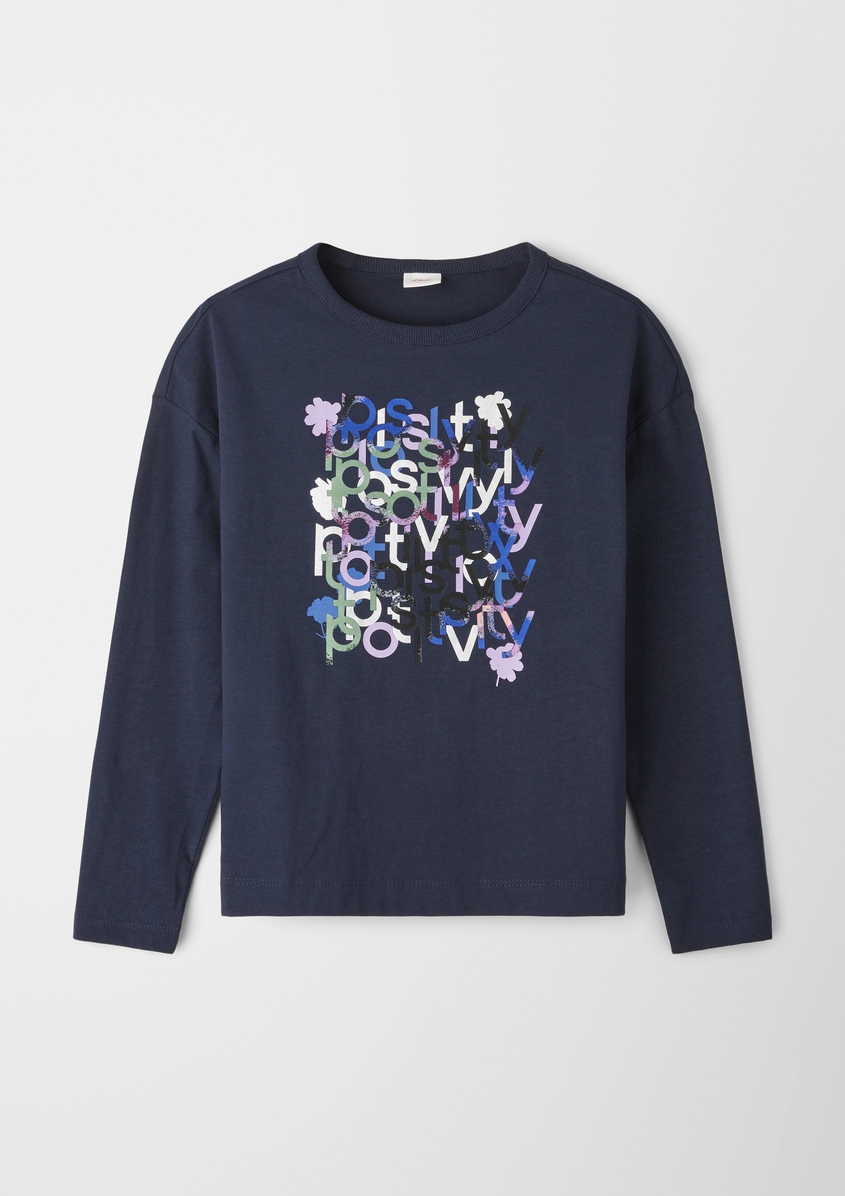 Longsleeve mit Frontprint  2122018-5952