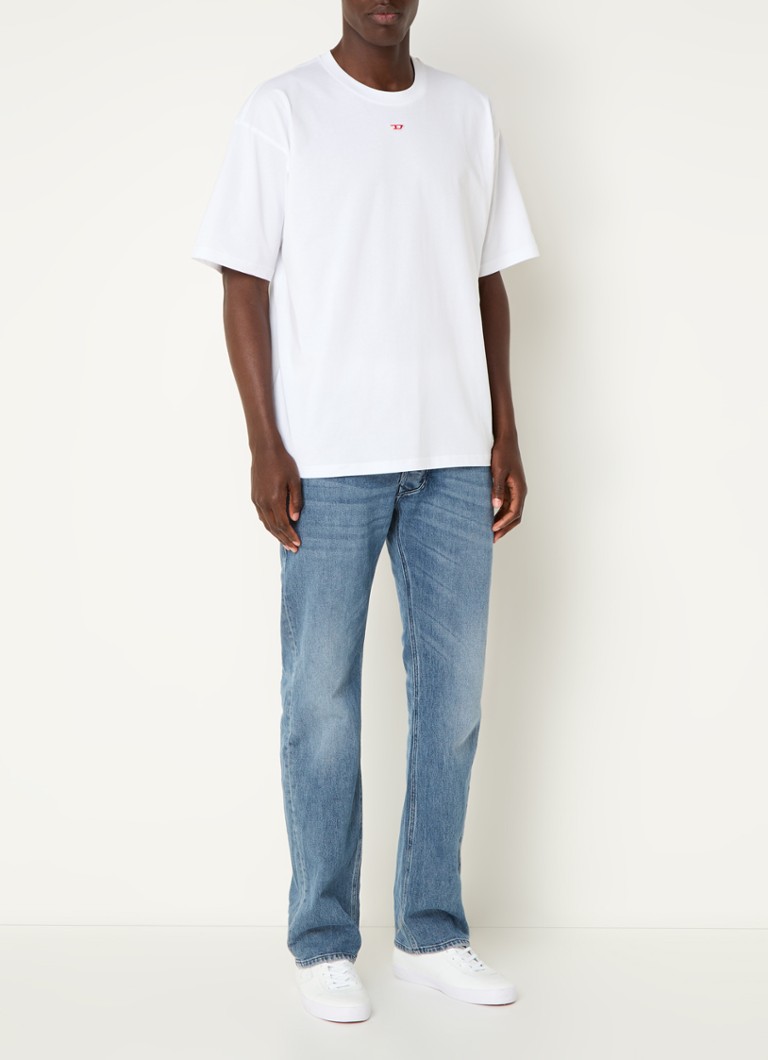 T-shirt Diesel con logo ricamato