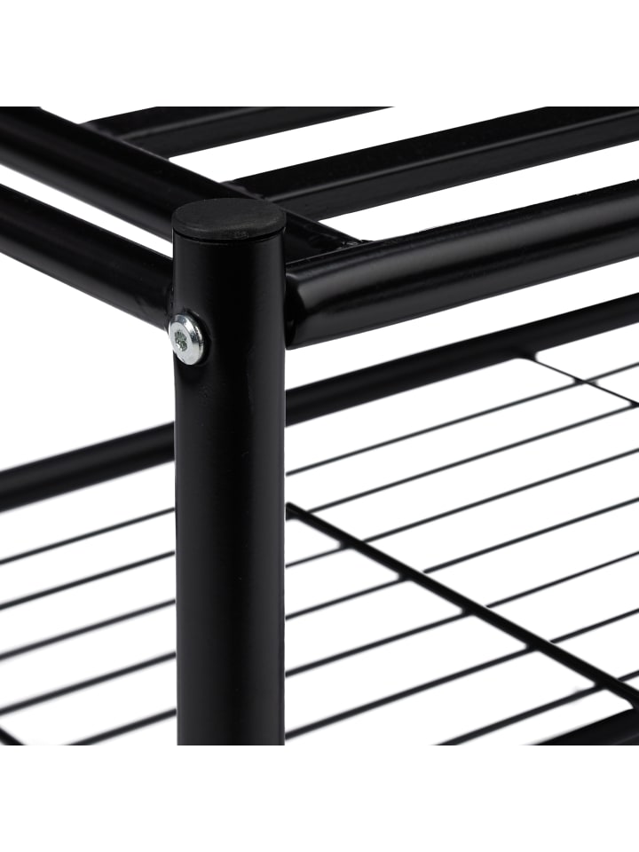 relaxdays Garderobenständer in Schwarz - (H)183 cm günstig kaufen onesize