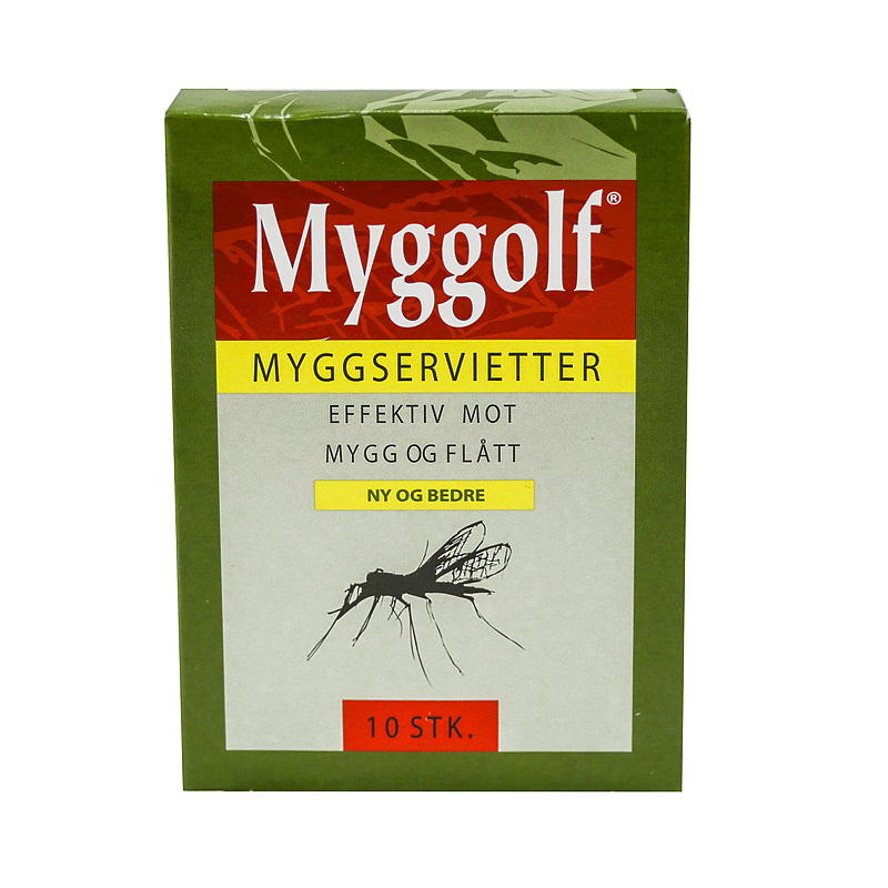 Myggolf Myggserviett 10-pk, Myggolf