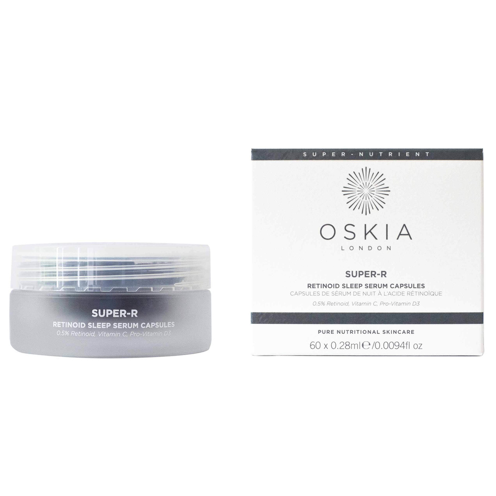 Oskia Super-R Retinoid Sleep Serum Capsules Soin anti âge