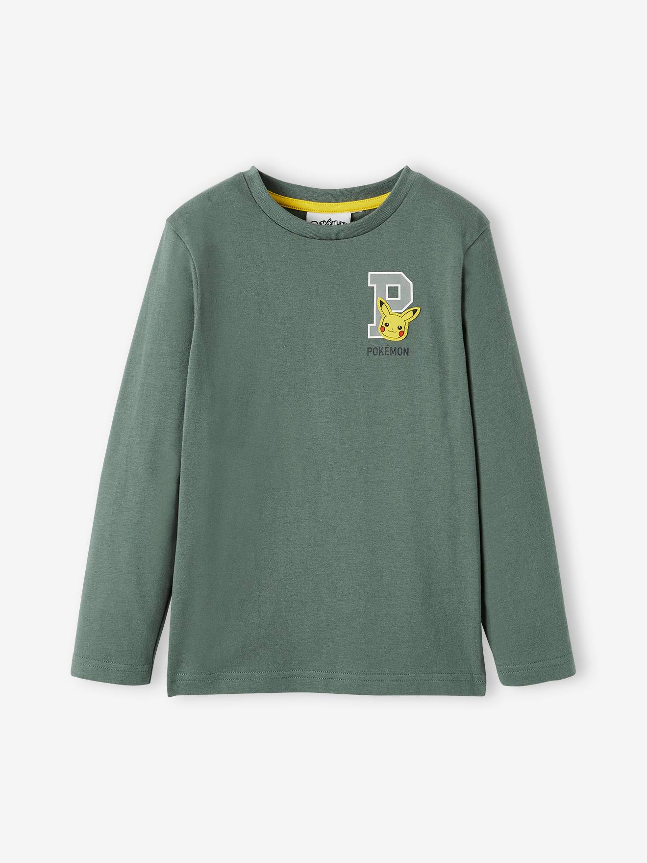 T-shirt manches longues garçon Pokémon® vert